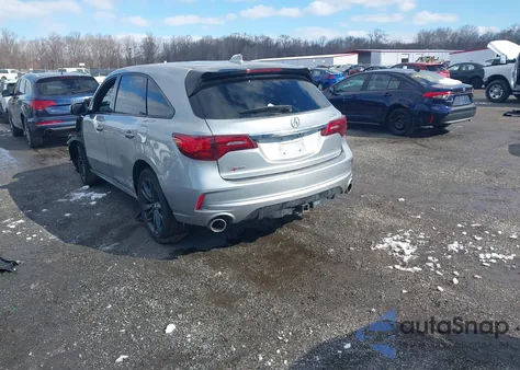 2020 Acura Mdx Technology A-Spec Packages z USA, uszkodzony, nr VIN 5J8YD4H09LL019735